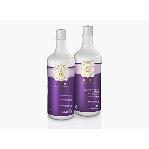 Lissage de cheveux anti-frisottis Eternity Liss Acai kit complet éclat