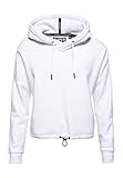 Superdry OL Elite Crop Hood Capucha, Blanco (White 04c), M (Talla del Fabricante:12) para Mujer