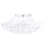 baby petticoat tutu ♥ Verschiedene Anlässe: Tütü rock perfekt für Ihre kleinen Prinzessinnen im Alltag, tüllröcke die beste Wahl für Tanz, Kostüme, Ankleiden und Festkleid