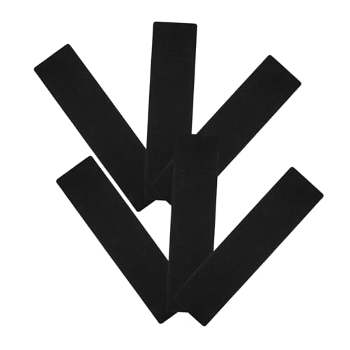 OSALADI Non-Slip Stair Strips 6-Pack Anti-Slip Tape PVC Rubber Stair Safety Stickers Walkway Grip Tape Decorative