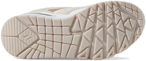 Skechers Girls UNO GEN1-COLOR Surge Sneaker, Natural, 4.5 Big Kid | Image 2