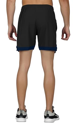 Image of NEVER LOSE Mens Running Athletic Shorts 5 inch Inseam Quick Dry Workout Shorts Men Lightweight Gym Shorts with Pockets