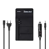 Lieferumfang: 1 x Ladegerät | 1 x Stromkabel (110 V - 220 V) | 1 x KFZ-Adapter (12 V) | 1 x Ladeschale