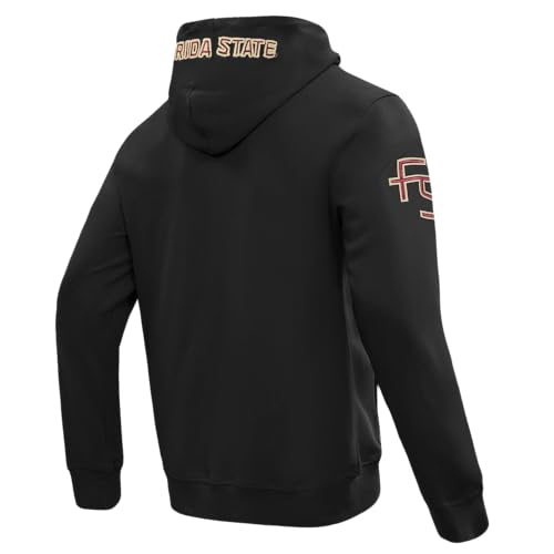 Image of Pro Standard Mens College Classic Chenille Cotton Double Knit Full Zip Hoodie