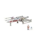 Star Wars Micro Galaxy Squadron Luke Skywalker's X-Wing (Armada Edition) - 5-Inch Vehicle with Two 1-Inch Micro Figure Accessories