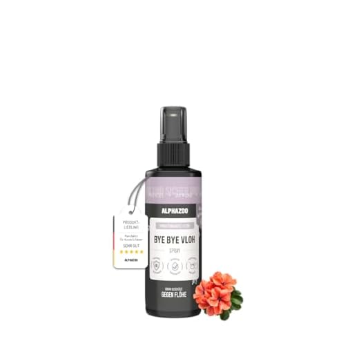 Natürlicher Flohschutz Spray für Tiere