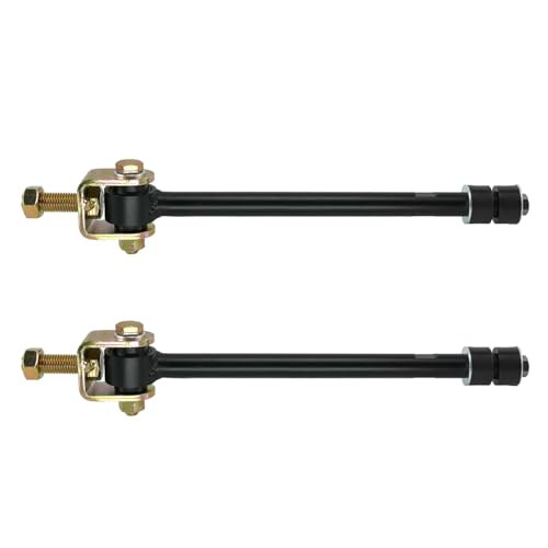 RULLINE 7-9' Sway Bar End Link Compatible with 1999-2019 Chevy GMC 1500 2500 3500 Adjustable Heavy Duty Sway Bar End Link
