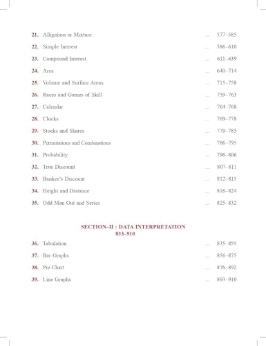 Quantitative Aptitude (Revised Edition 2025): For All Govt. Competitive Exams for Banking, SSC CGL CHSL MTS GD, RRB Railway, Police, UPSC Civil Service, IBPS, SBI BANK PO | S Chand Exam Book 2025