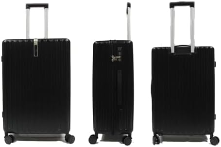 Water Polo Cotton Candy Polycarbonate Luggage With 8 Spinner Wheels 24 Inches Pink 6
