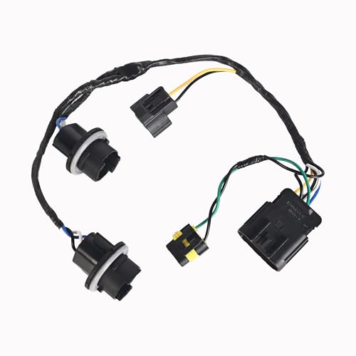 Headlight Wiring Harness Assembly Headlamp Socket Compatible with 2008-2014 Chevy Silverado 1500 2500HD 3500HD Replaces 645-745 15841609 25962806