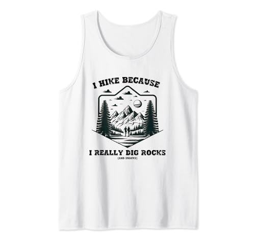 Escurgo perché scavo davvero rocce e snack Canotta