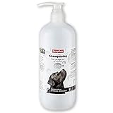 pH neutro. Beaphar Champú Perros Pelo negro 1 L, Un tamaño, 1 L 1 unidad 1000 ml