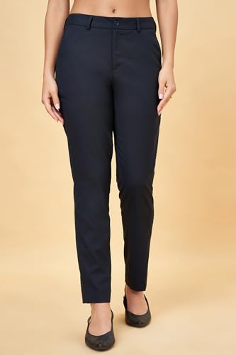 Image of Annabelle Women's Viscose Trouser | Slim Fit