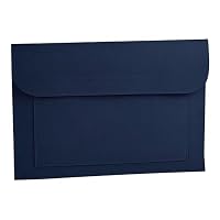 BagBase BG726 Felt Laptop/Document Slip - For Laptops up to 15.6 - Holds A4 Folders - 100% Polyester Felt - Laptop Sleeve - Navy