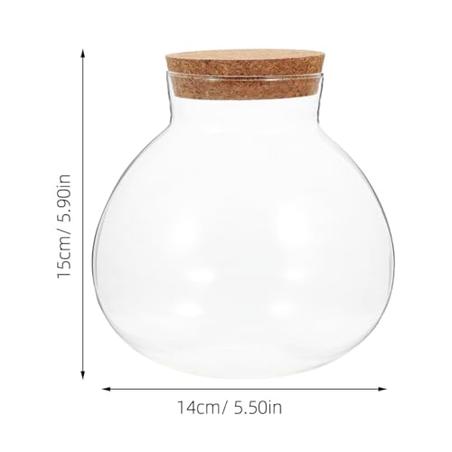 Bouteilles décor maison en verre sphériques sans imperfections