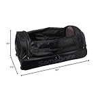 Samsonite Andante 2 Wheeled Duffel Bag – 32-Inch Durable Rolling Luggage with Inline Skate Wheels, Push-Button Handle & Spacious Compartments – Travel-Friendly and Lightweight - All Black - Image 2