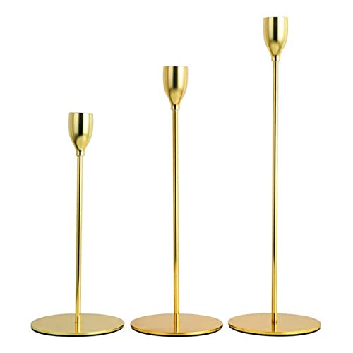 Bougeoirs pour chandeliers stables lot de 3 pièces pour table basse