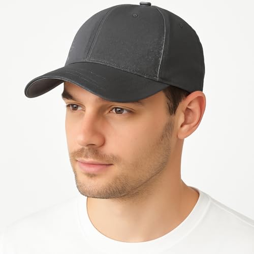 Image of Unisex Adjustable Baseball Cap Pack of 2 - Solid Color, Breathable, Stylish Cotton Caps for Men & Women - Outdoor Sports, Travel, Casual Wear