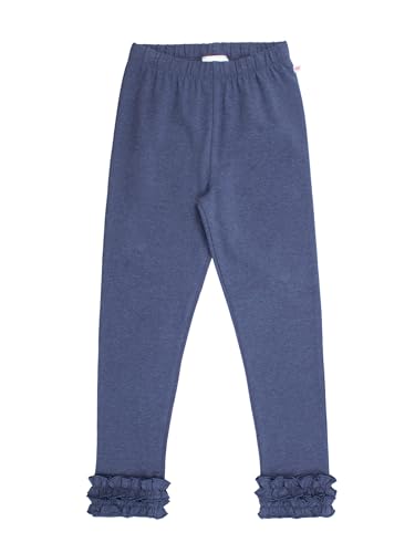 Image of RuffleButts Toddler Girl Merry & Bright Ruffle Leggings - Ankle Leggings
