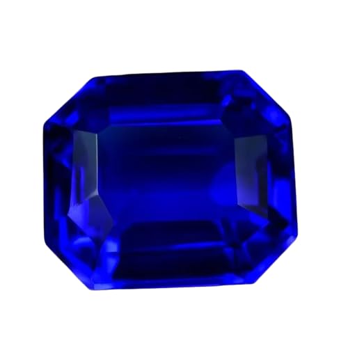 Natural Rare Lustrous 95 Ct Blue Tanzanite Emerald Cut Loose