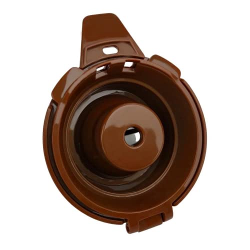 Wibefel Refillable Coffee Filters Basket Cup Compatible with Hamilton Beach Flex 49940 Pilot Models 560 565 50 66 74 75 76 79 Brown Brew Grounds Basket
