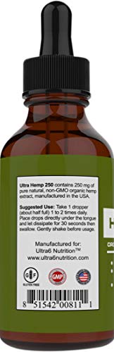 100% Pure Hemp Oil - Natural Hemp Extract to Support Bone Health - Made in USA - Image 7