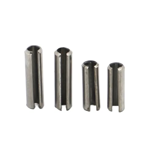 Pasadores de resorte ranurados M1.5-M8 de acero inoxidable 304, kit de 125 piezas para motor 2