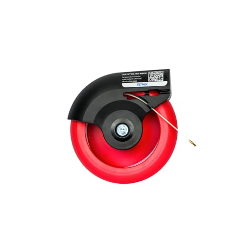 Katimex® Blitz Mini | 25 m | Glasfaserkabelverlegung | Flexi-Sonde Mini | LWL-Installationen | Verkabelungssystemen