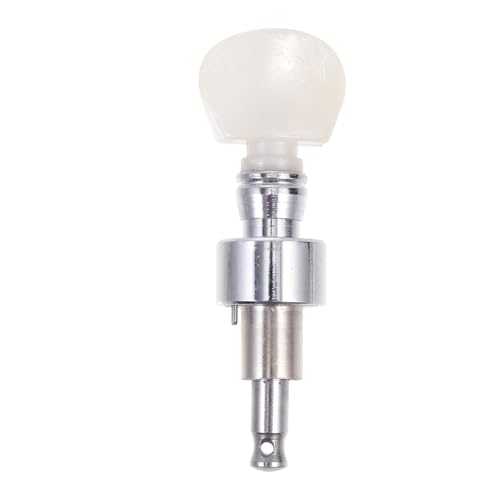 Levemolo - Levemolo Banjo String Adjuster Alloy Tuning Peg Knob White Small Banjo Tuning Accessory for Stringed Instrument Tuner - -41%