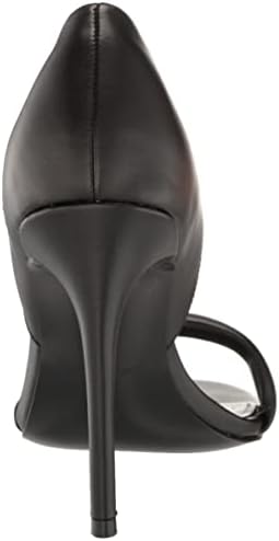 Nine West Women's MISTERY3 Heeled Sandal, Black, 9.5 | Image 2