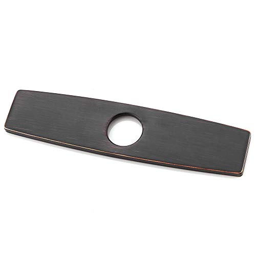 Wovier Faucet Plate,Oil Rubbed Bronze Sink Hole Cover Plate,10