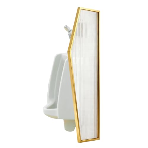 D Partit de pared para urinarios de 35 x 100 cm, perfecto para inodoros de hombres, baños comerciales y centros comerciales, mejorando la privacidad y la estética.