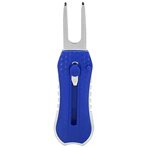 Golfvork Golf Divot Reparatie Spring Tool Klein en Licht Pitchfork Cleaner Putting Green Fork Trainingshulpmiddelen