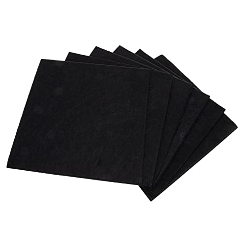 Paneles acústicos absorbentes de sonido Kisangel 6 unidades para estudio de grabación, gimnasio, KTV, con material de fibra de poliéster y alta densidad para reducción de ruido