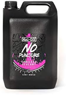 Muc Off No Puncture Hassle Tubeless Sealant, 1 Liter - Advanced Bicycle Tyre Sealant with UV Tracer Dye That Seals Tears and Holes Up to 6mm