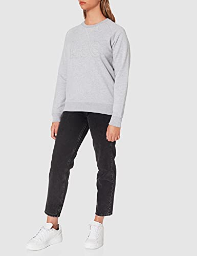 Lee Logo Essential SWS Maglia di Tuta, Grigio