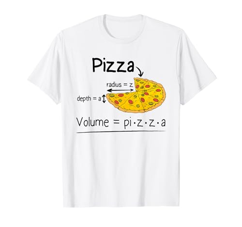 Volumen Fórmula Pizza y Matemáticas Meme | Divertido Maestro de Matemáticas Camiseta