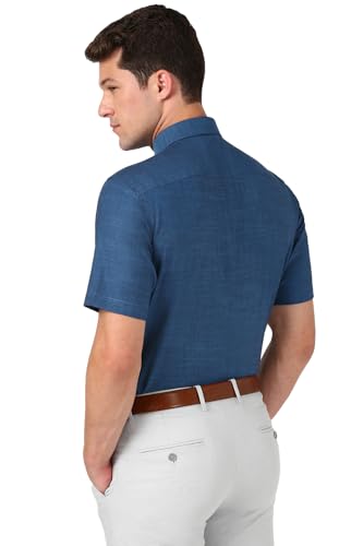 Image of Peter England Men's Cotton Regular Fit Shirt