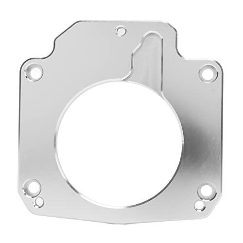 Wuyuzi LS スロットルボディアダプター、LS2 LS3 インテークマニホールド用スロットルボディスペーサー、75mm スロットルボディに対応、最大 102mm インテーク、アルミニウム構造、ハードウェアとガスケットで簡単に取り付け、LS2 LS3