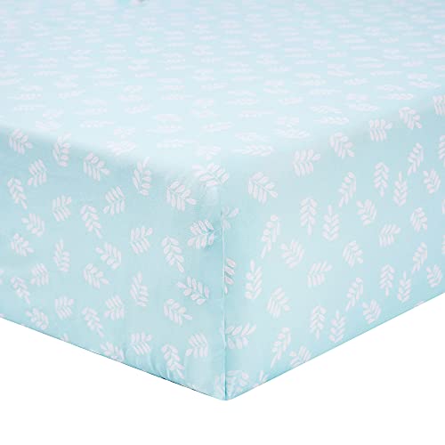 Image of JISEN 3 Piece Crib Bedding Set Crib Quilt Crib Sheet Pillowcase - Soft Microfiber Printed Nursery Set for Baby Boys or Girls Zoo