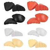 16 piezas de insertos de espuma para los dedos, relleno ajustable de esponja, inserto de zapatos de cabeza, pies de tapón de dedos grandes, rellenos de dedos para zapatos, para hombres y
