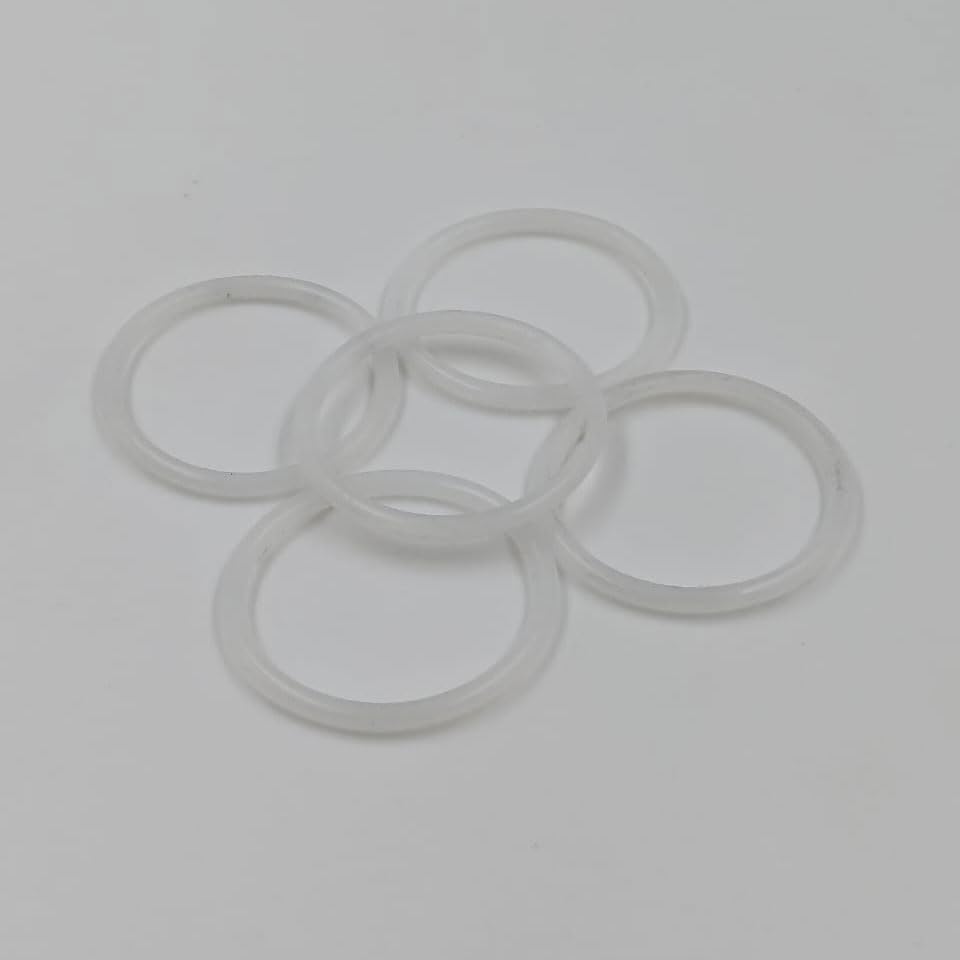 Silicone Sealing Ring for Copper Bottle Cap Set of 10 - Leak Proof Food Grade Silicone Washer Gasket Replacement