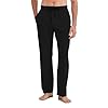 Idtswch 30/32/34/36/38/40 Long Inseam Mens Tall Sweatpants Open Bottom Joggers Athletic Yoga Pants with Pockets