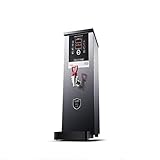 Calentador de Agua Escalonado, Aislamiento térmico de 3 Capas, Salida de Agua ininterrumpida, Calentador de Agua de Gran Capacidad (Negro/Plateado)