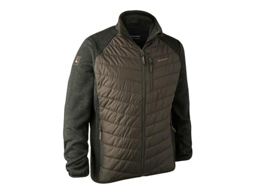 Deerhunter 5572 Moor Wattierte Jacke mit Strick, Größe XL, Farbe 393 - DH Timber