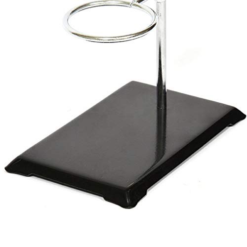 Support de Support en MéTal de Qualité Laboratoire, Pince de Burette DoubléE de LièGe avec 2 Anneaux de Cornue (2 Pouces, 3 Pouces de DiamèTre)