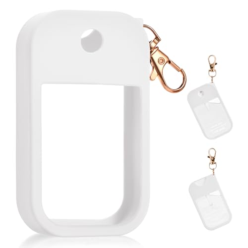 Giramika Silicone Case Compatible with Touchland Hand Sanitizer Spray Protective Case for Spray 1FL. OZ (White(1PCS))