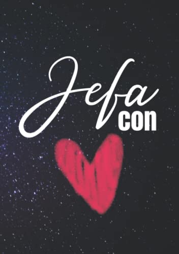 Regalo jefa - Cuaderno de notas: Regalo divertido adecuado para la mejor jefa en cumpleaños despedida navidad o amigo invisible. Libreta original para regalar a la jefa de trabajo o directora Español