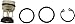 Moen 96519 Diverter kit, Unfinished