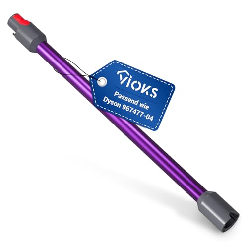 VIOKS Staubsauger Rohr Lila Stab Ersatz für Dysоn Rohr 967477-04 für V5, V7, V8, V10, V11, V15, SV10, SV11, SV12 - Dysоn Staubsauger Verlängerungsrohr